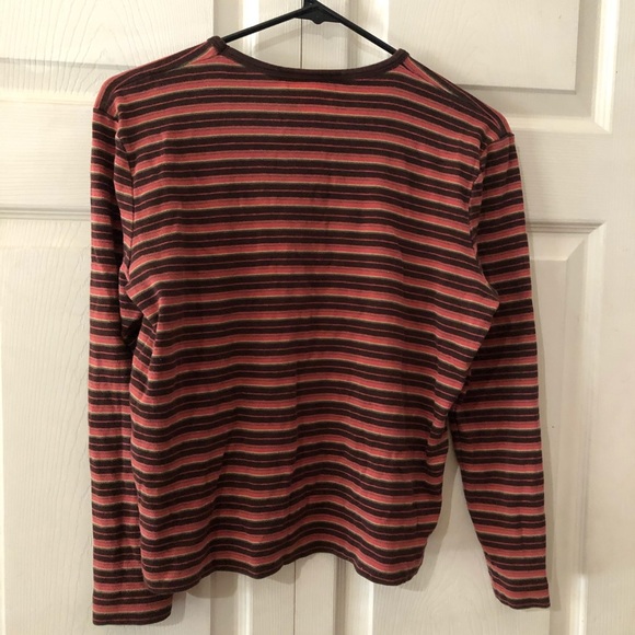 Everyday Long Sleeve Striped Top - Picture 3 of 4